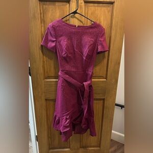 Calvin Klein mauve dress